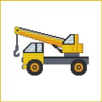Construction Truck - HOOK CRANE (image for) Construction Truck - HOOK CRANE